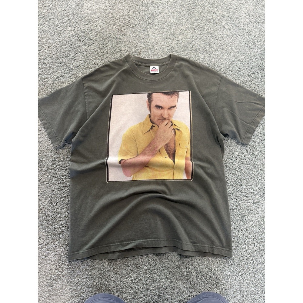 Vintage 1999 MORRISSEY Oye Esteban Tour The Smith Post Punk 90s T shirt XL RARE